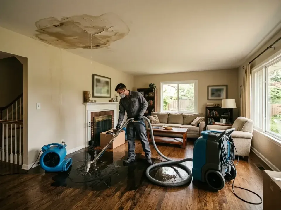 attic-pipe-burst-ceiling-drip-008 — frequently asked questions, Water Damage Restoration & Carpet Care in North Catasauqua,…